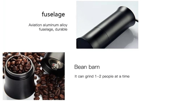 آسیاب قهوه قابل حمل دستی Mini Homeuse Coffee Bean Grinder