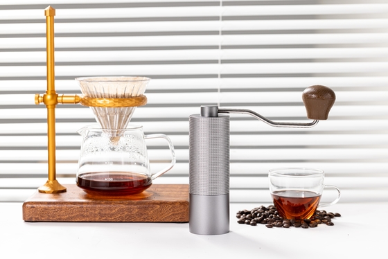 چرخ دستی دستی آسیاب قهوه خانگی آسیاب قهوه خانگی 55 میلی متر ارتفاع