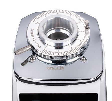 صفحه لمسی ماشین خرد کردن قهوه تجاری 550W قدرت ولتاژ سفارشی آلومینیوم آلیاژ / ABS 64mm دیسک خرد