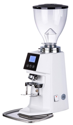 دستگاه آسیاب قهوه با صفحه لمسی 370W سیاه / سفید آسیاب دانه های الکتریکی 10-15kg / h سرعت آسیاب